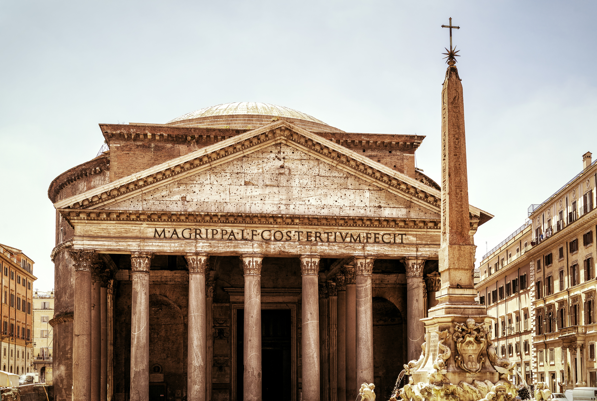 罗马圆形穹顶技术的最高代表——万神庙