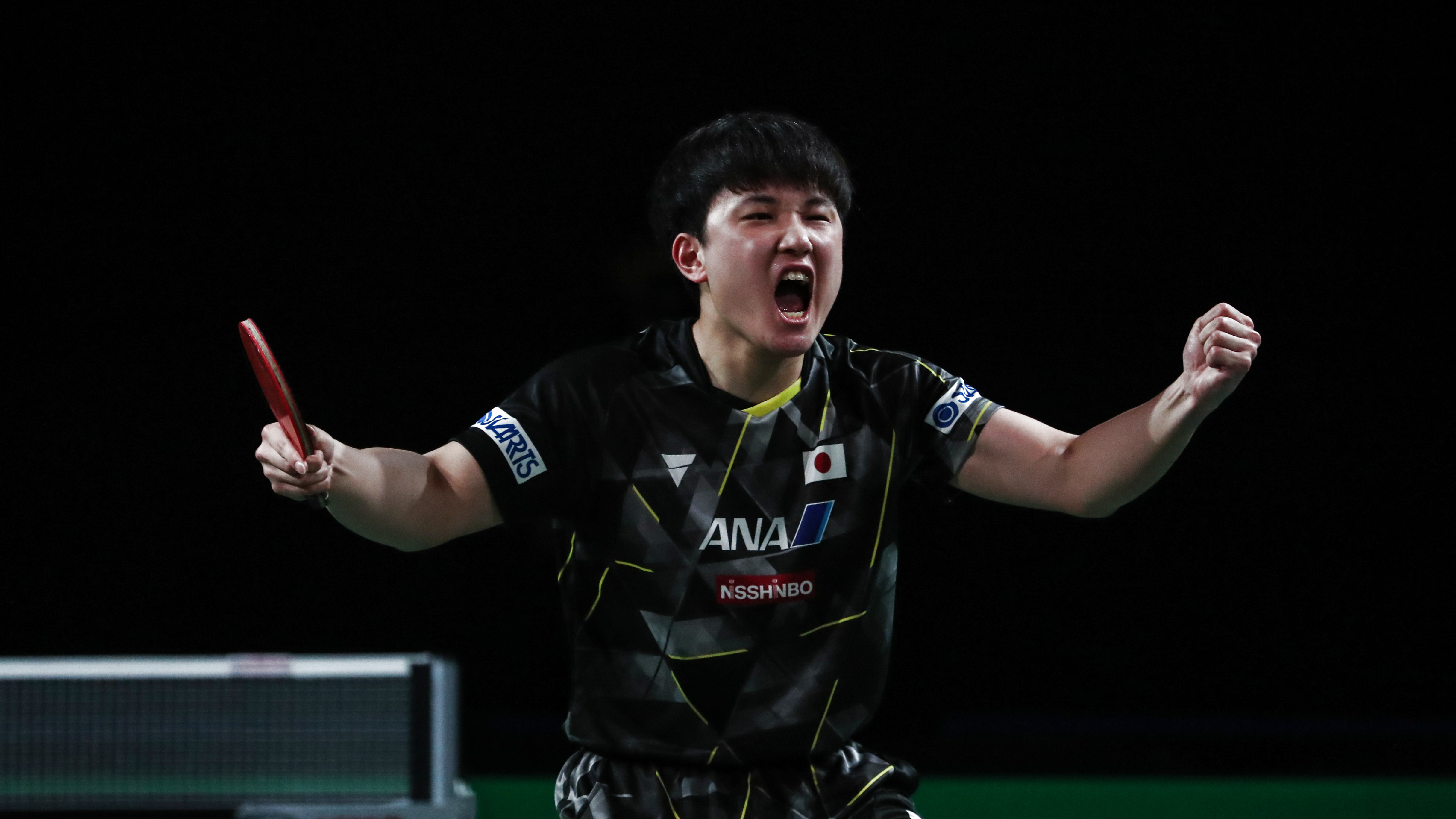 乒乓球——世乒赛:日本选手张本智和晋级八强