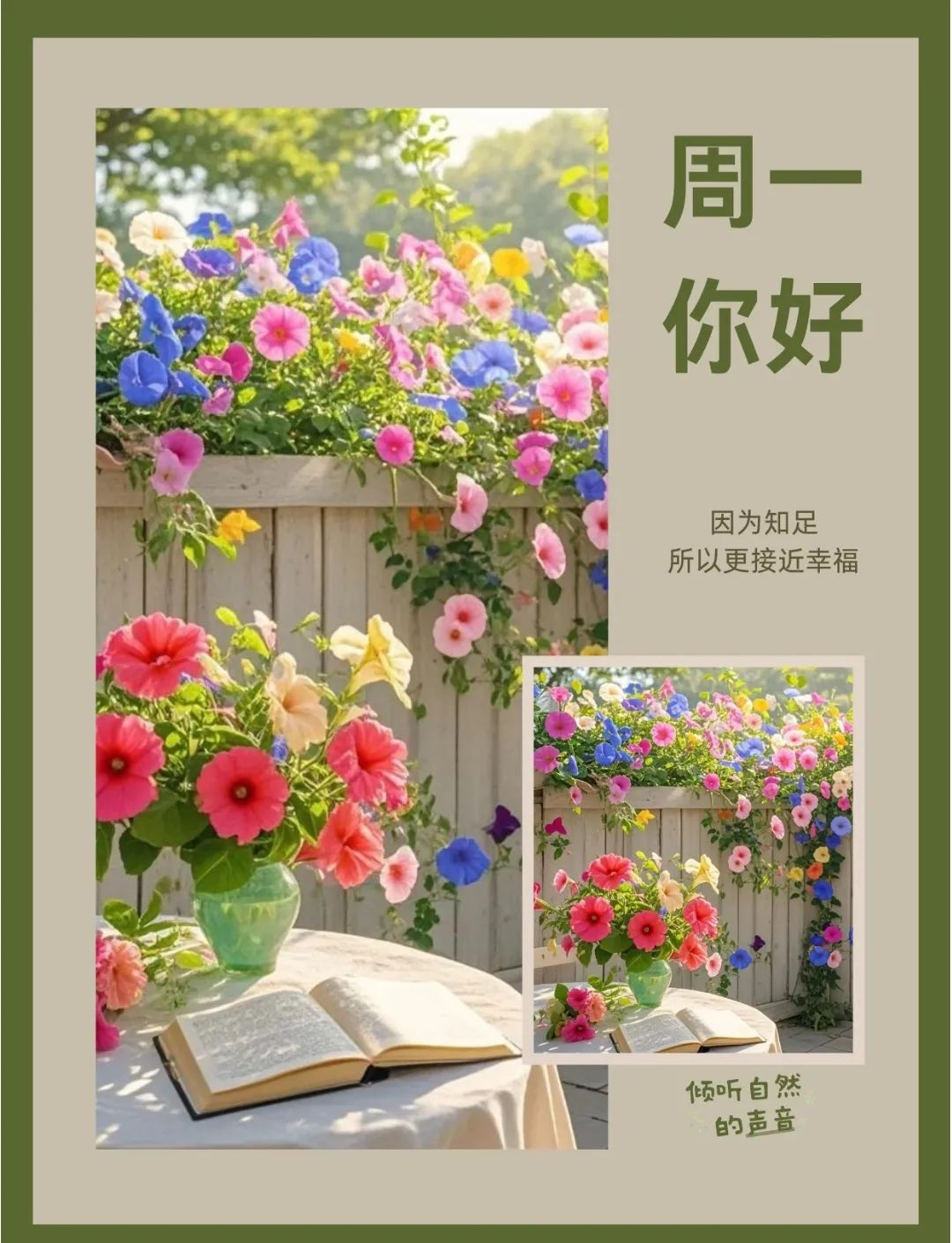 周一温馨图片分享,传递无尽祝福与快乐!