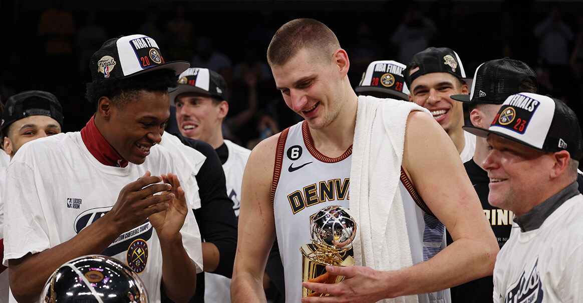 实至名归!约基奇当选西决mvp