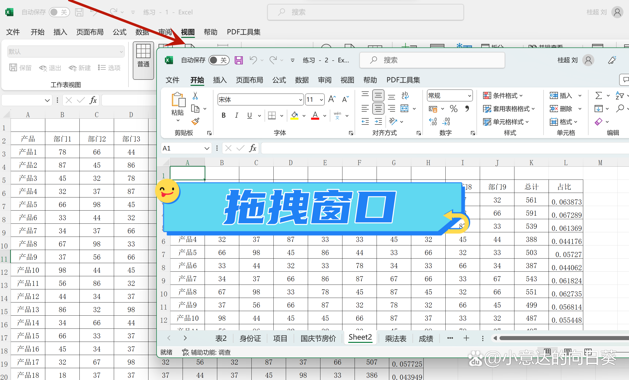 excel五种视图