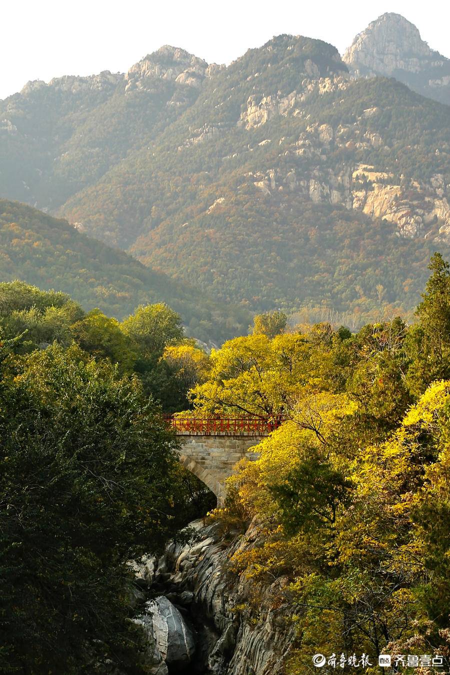 壹图集|泰山大众桥,86年见证岁月流转