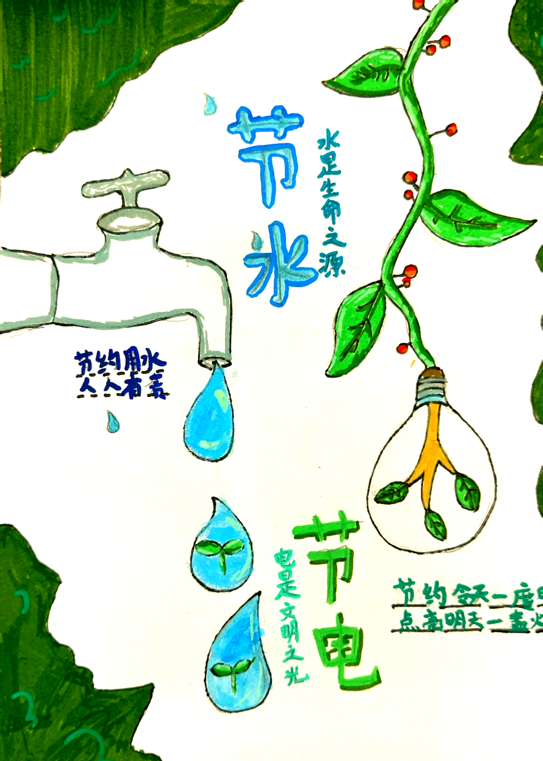 践行节约,从我做起