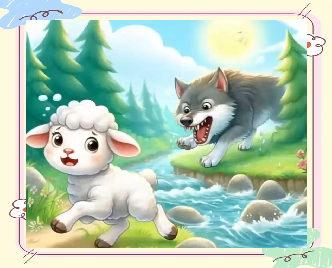 狼和小羊:坏人与借口之间的较量