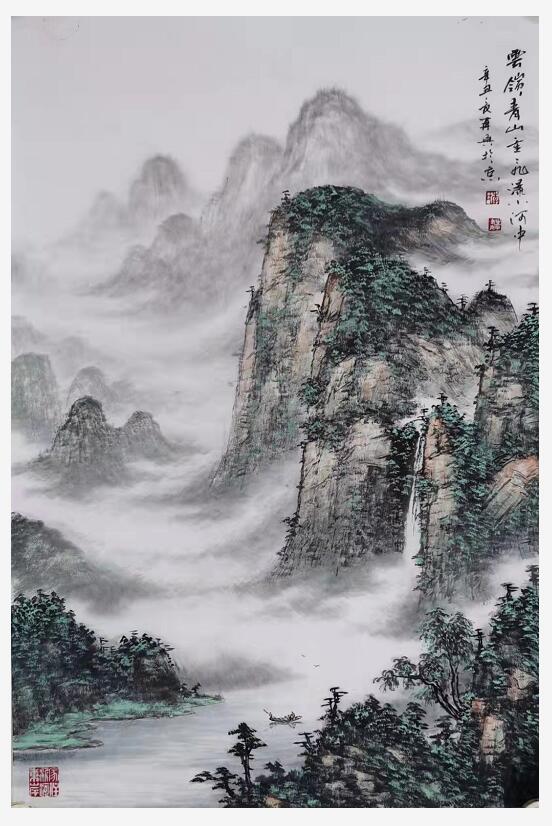 李再兴寄情山水画家
