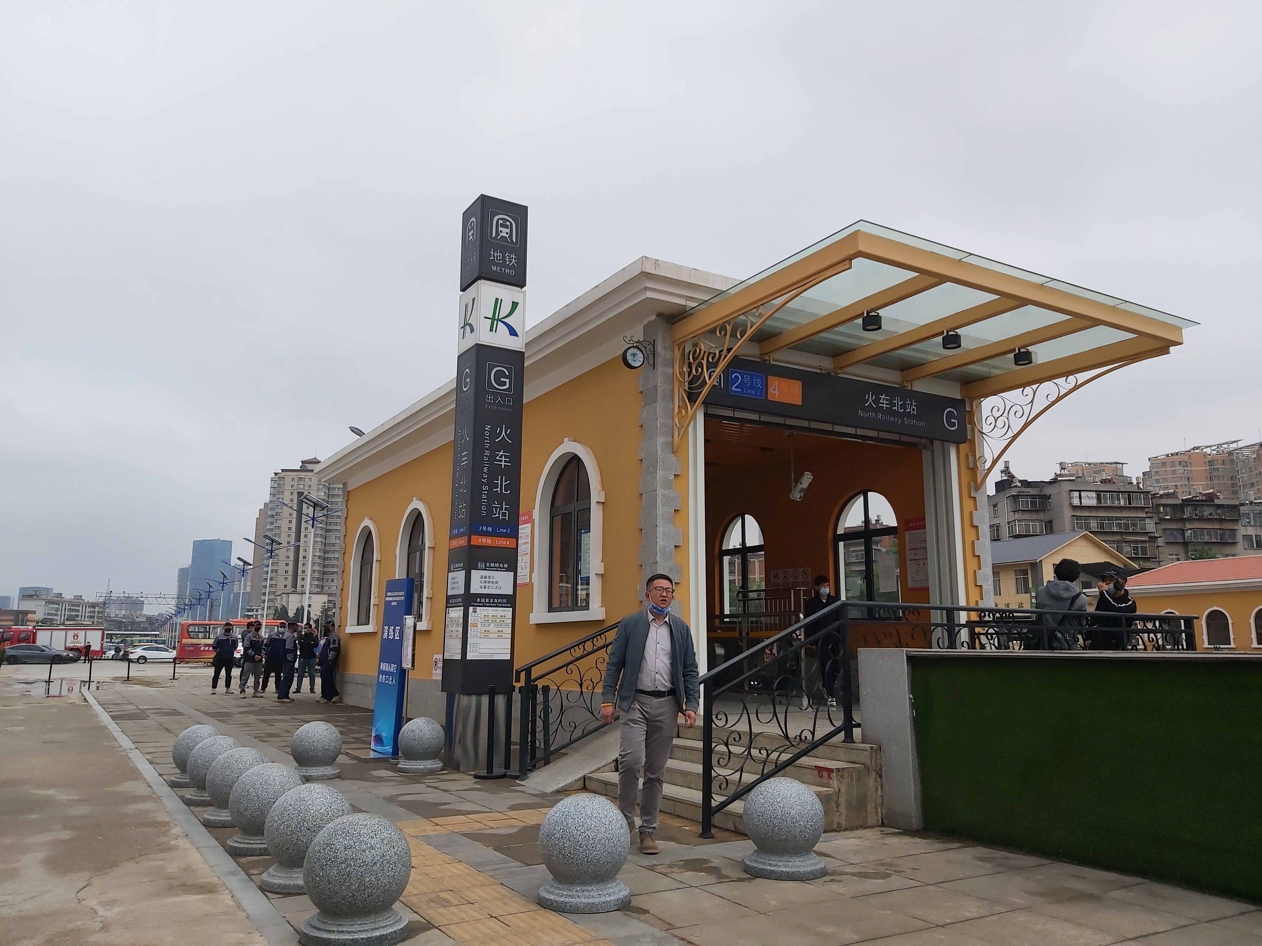 昆明地铁4号线火车北站因防汛演练封闭半日