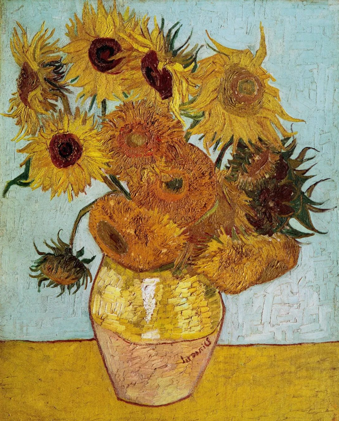 梵高《向日葵》系列绘画高清图片精选
