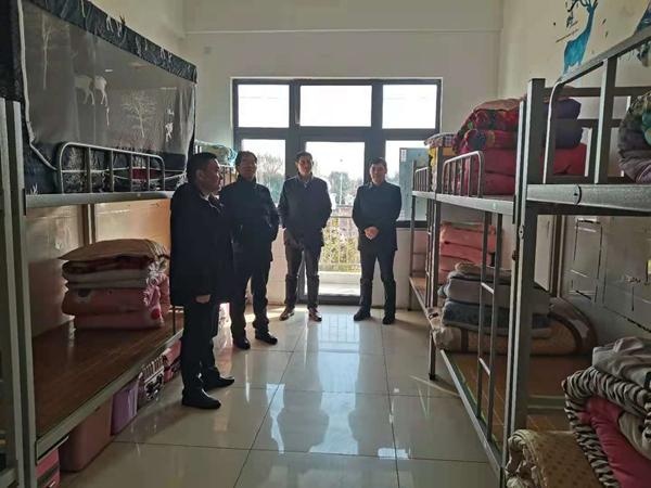 涟水县教体局视导组莅临高沟中学开展视导检查工作