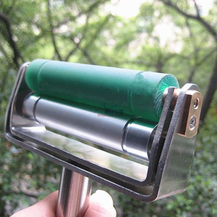 zs 手动展色轮 油墨线棒涂布器 配色打样设计