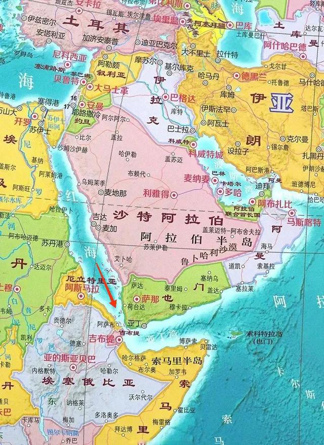 哈尼什群岛在红海南部,也门和厄立特里亚争岛,为了石油和捕鱼区