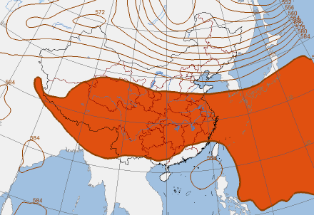 副热带高压已是强弩之末,上海下周最高温回落到30度