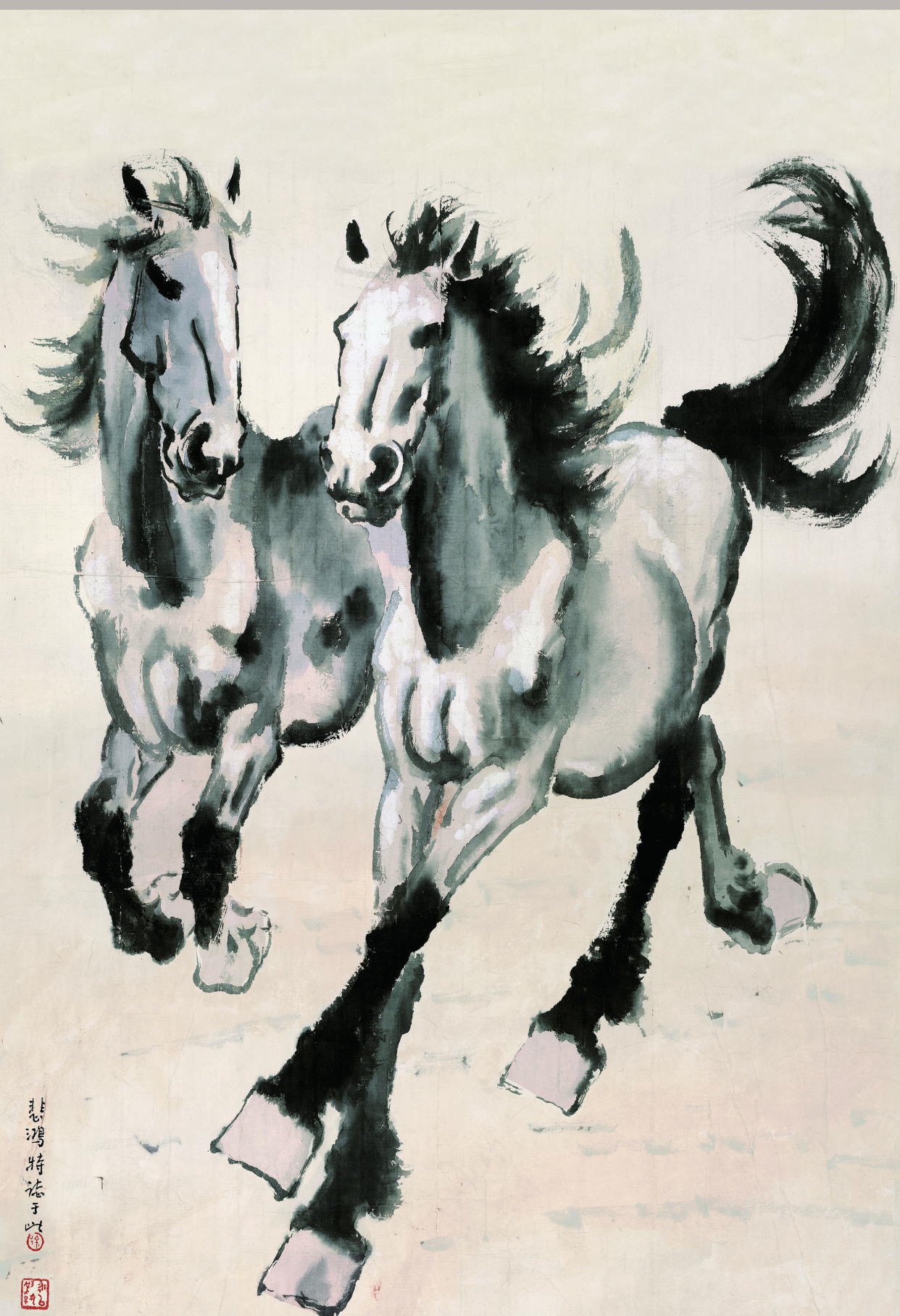 高清名画可下载:国画名家—徐悲鸿(1)
