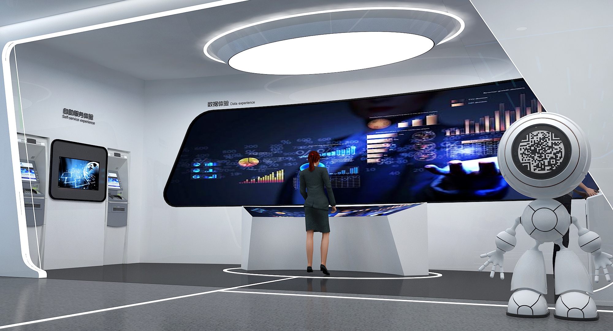 大数据展厅设计,让生活更智能!