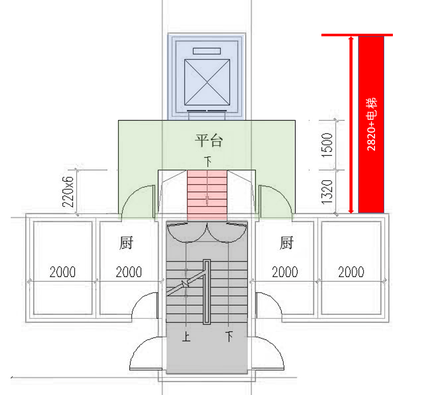 加装电梯设计图图片
