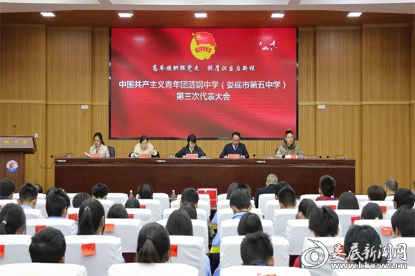 共青团涟钢中学(娄底市第五中学)第三次代表大会召开