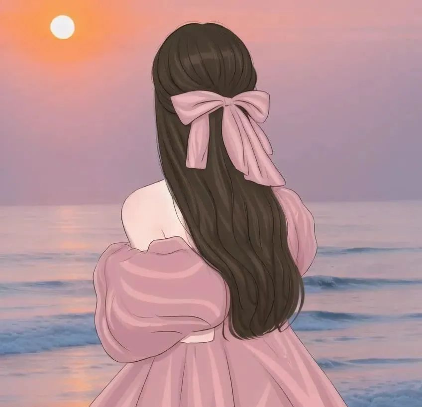 夕阳下的女生背影头像,成为无数人的心仪之选