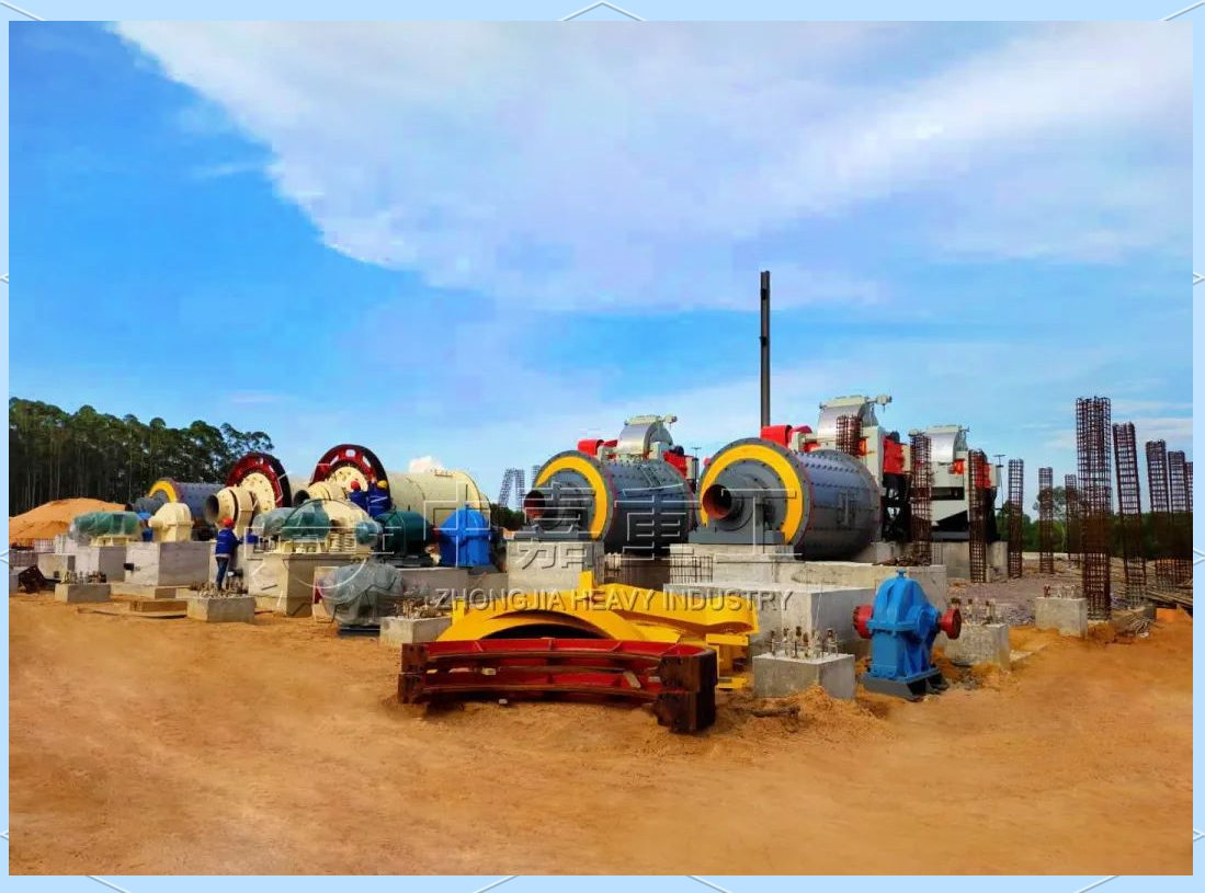 金矿选矿所需设备概览