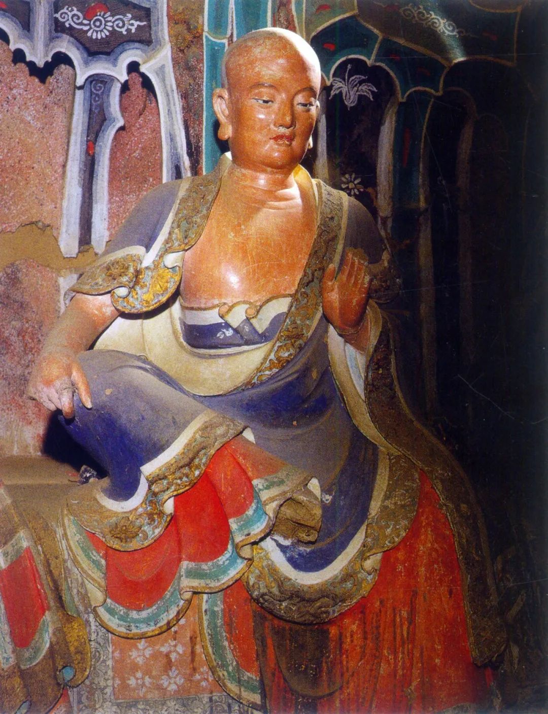 繁峙公主寺被盗前的明代彩塑