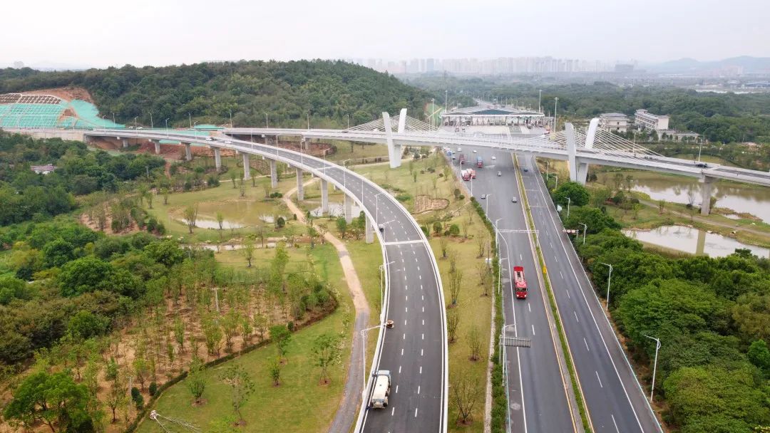 云桥钢骨!九江市首条高架桥快速路正式通车