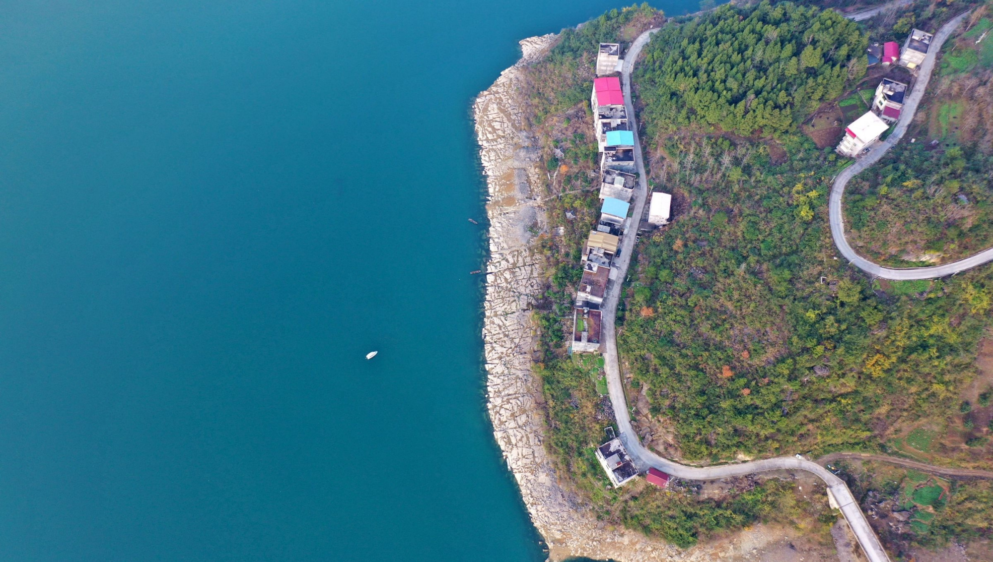 风景旖旎的金家坝水库