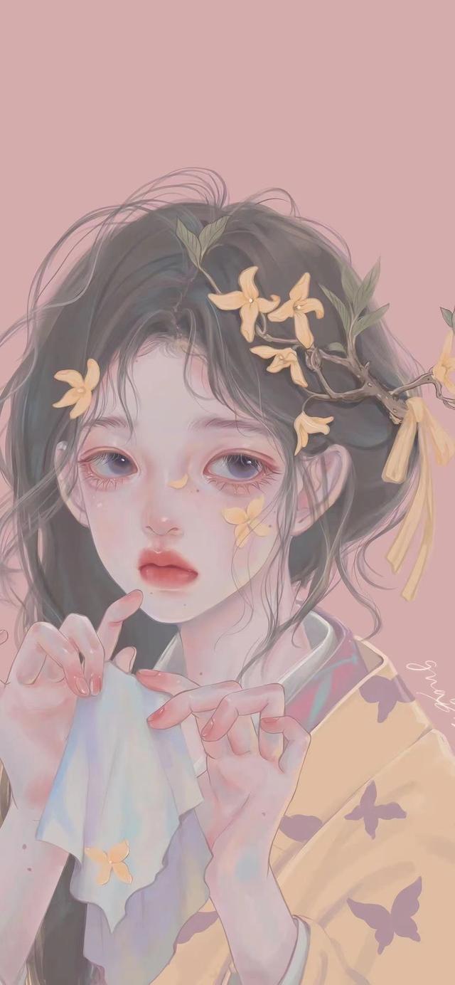 壁纸|本草纲目系列,当草药拟人化后有多美