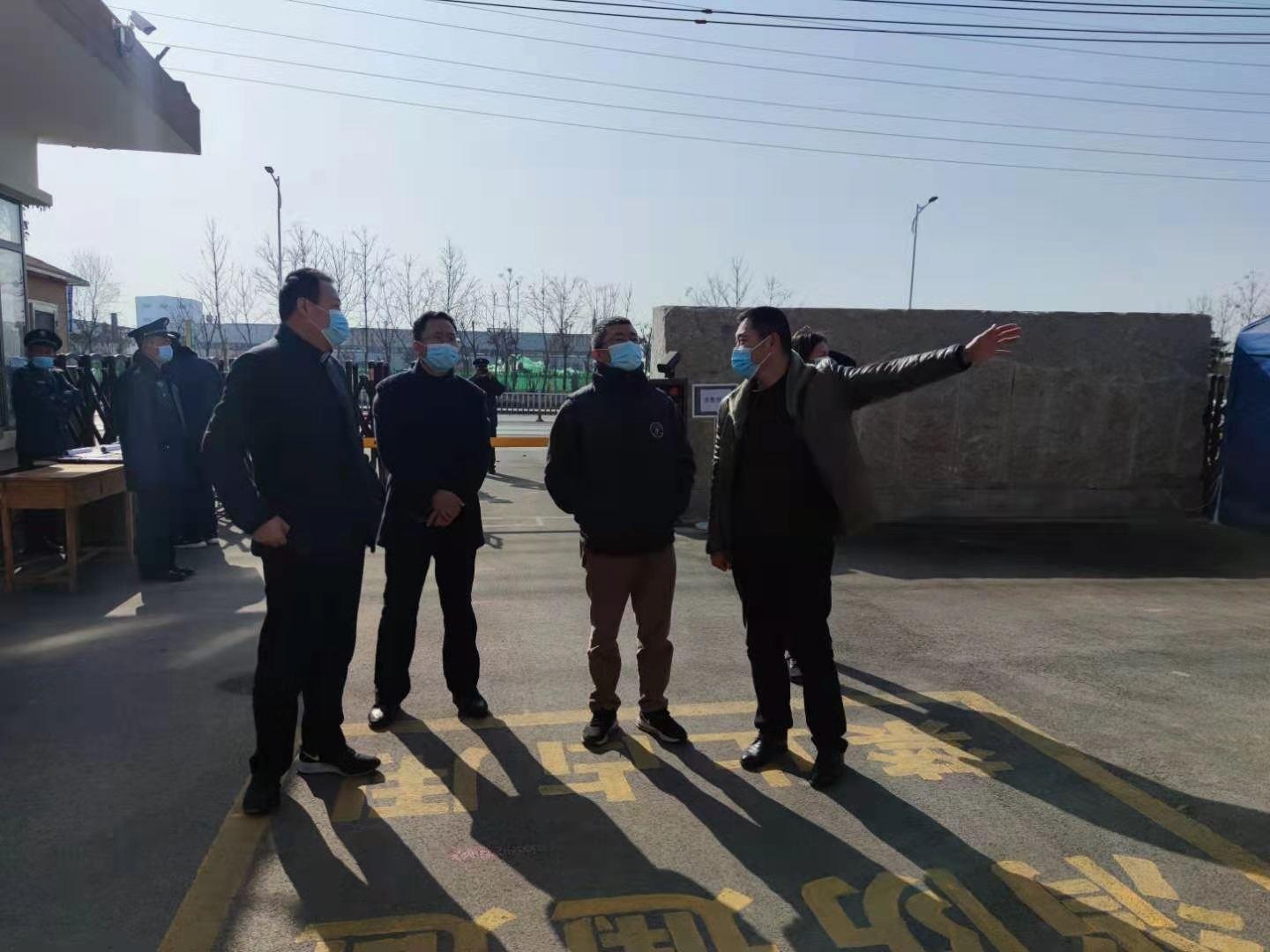 丁成建到高新区督导检查学校校园安全和疫情防控工作