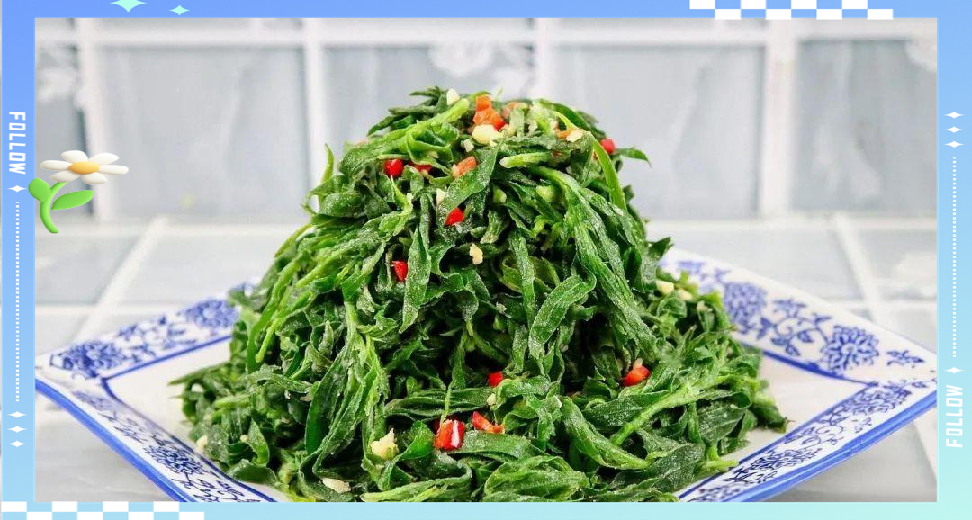 扫帚菜重焕美味,营养丰富的凉拌佳品!