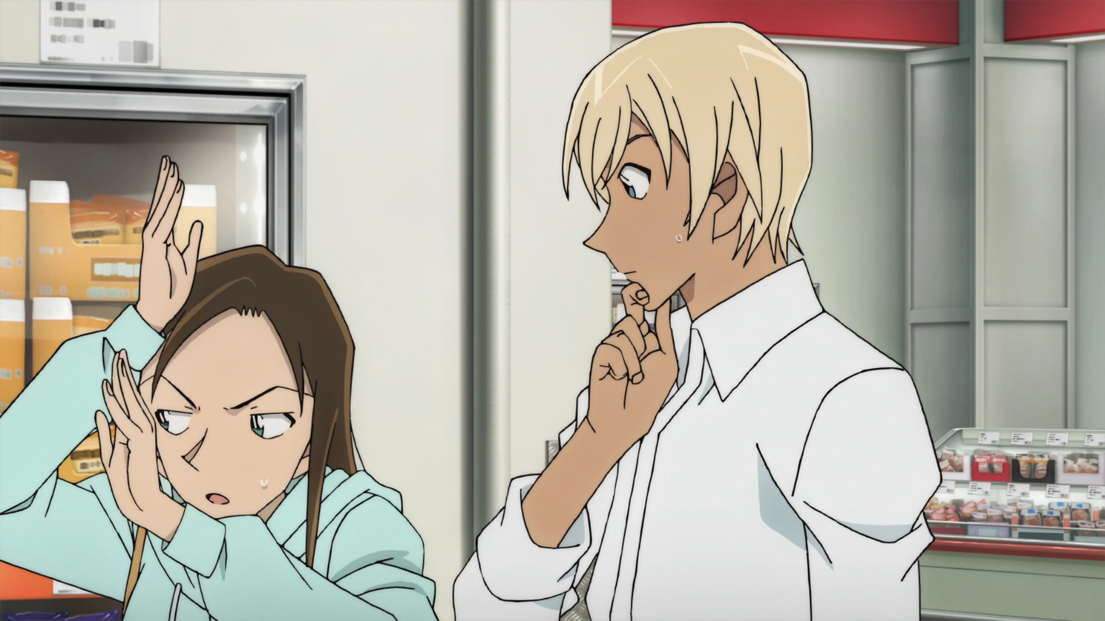 在原作第43卷file 438《被遗忘的手机》中,作为故事的主要角色之一