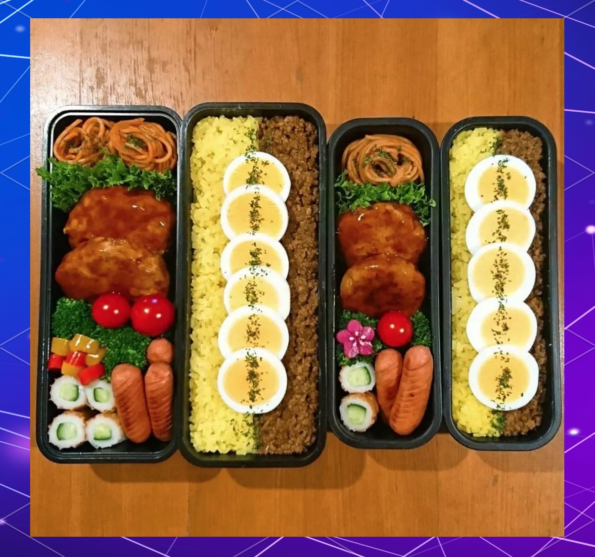 日本人的便当合集,满足你的各种美食期待!