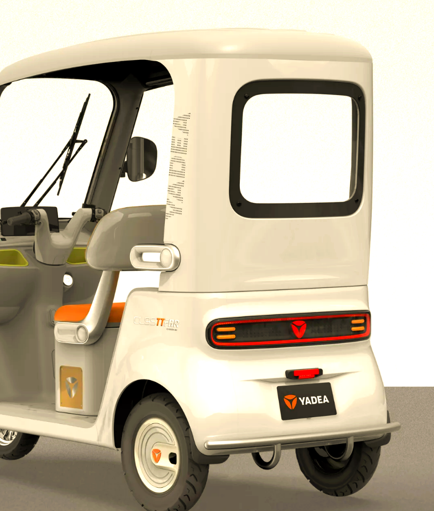 雅迪cl9s休闲三轮篷车:高颜值,高配置,引领市场新风尚