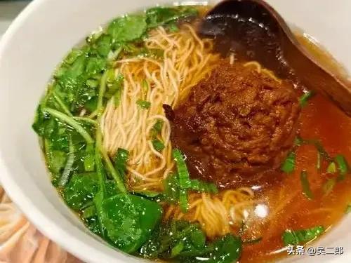 狮子头面的详细制作方法,上海的特色小吃