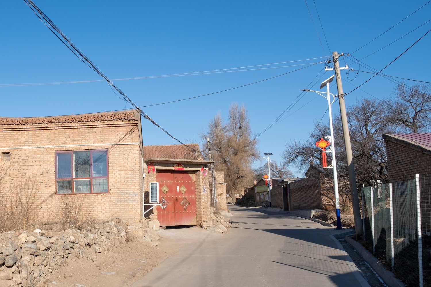 西乌素图村,呼市大青山下的美丽新农村