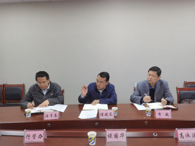 市税务局局长傅晓东率队拜访市商务局