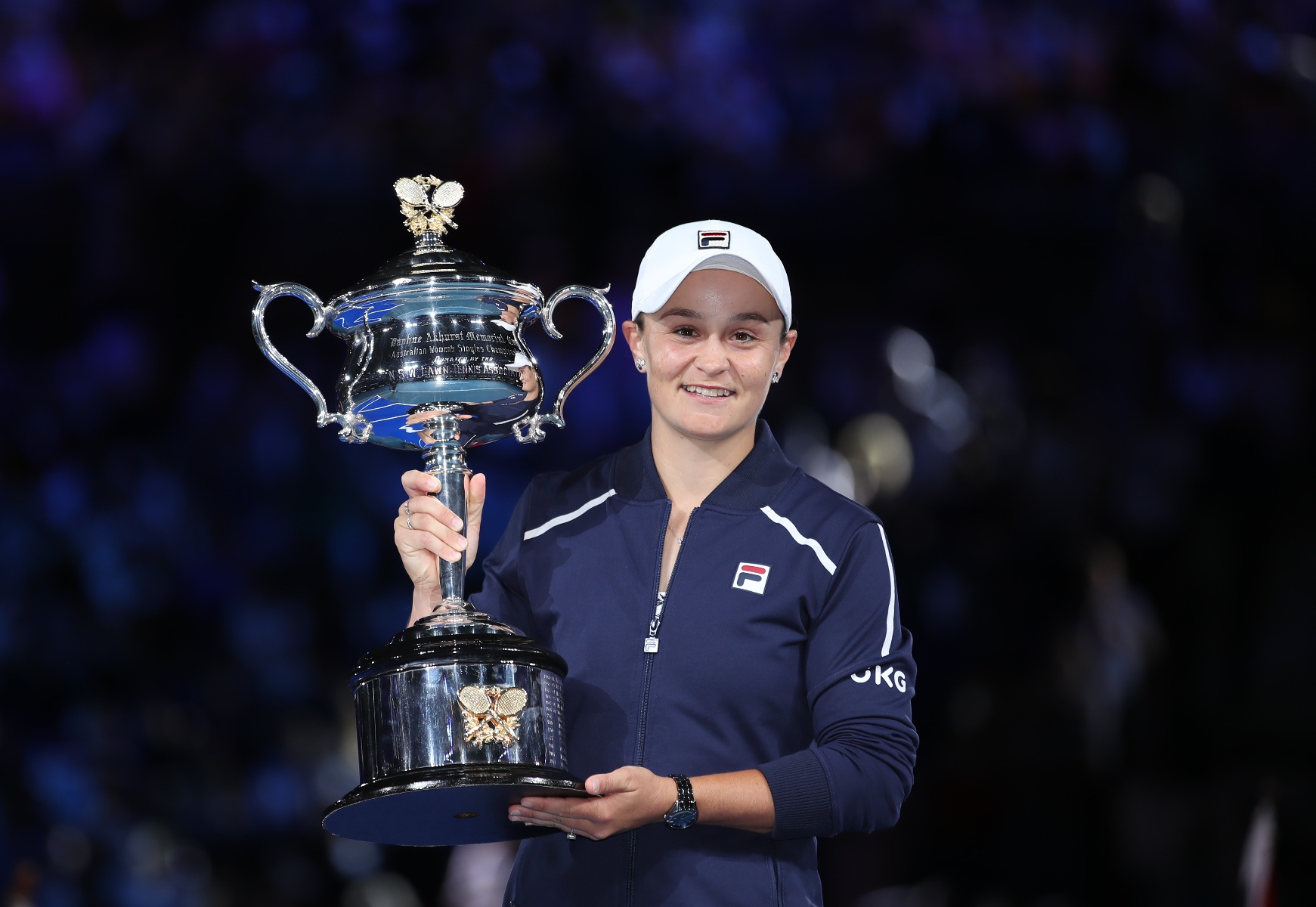 (体育)网球——澳网女单决赛:巴蒂夺冠(5)