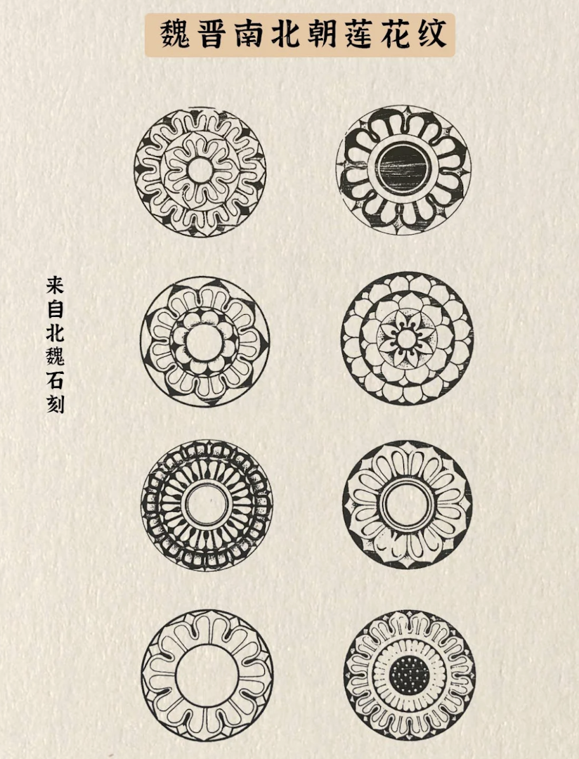 中国传统纹样,莲花纹