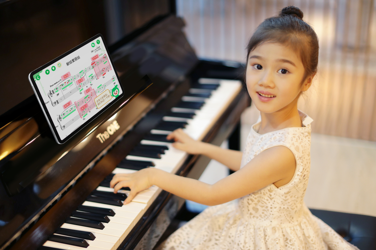 小叶子智能陪练全新升级 小叶子钢琴ai驱动学钢琴练钢琴