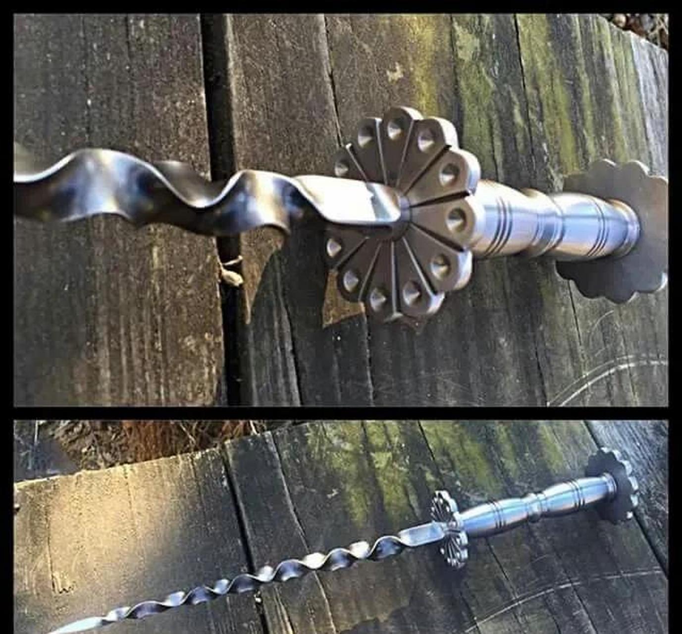 这是一把十分适合突刺的剑,但是实际效果可能差强人意,你觉得它杀伤力