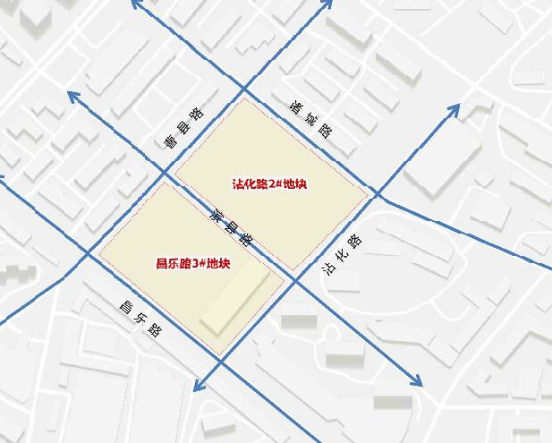 市北2宗地5年後再上市,樓板價6800元/㎡調整最高至11305元/㎡