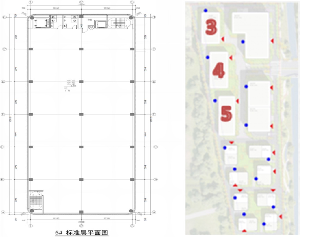 充满活力的高新产业t台,独特的滨河景观绿带