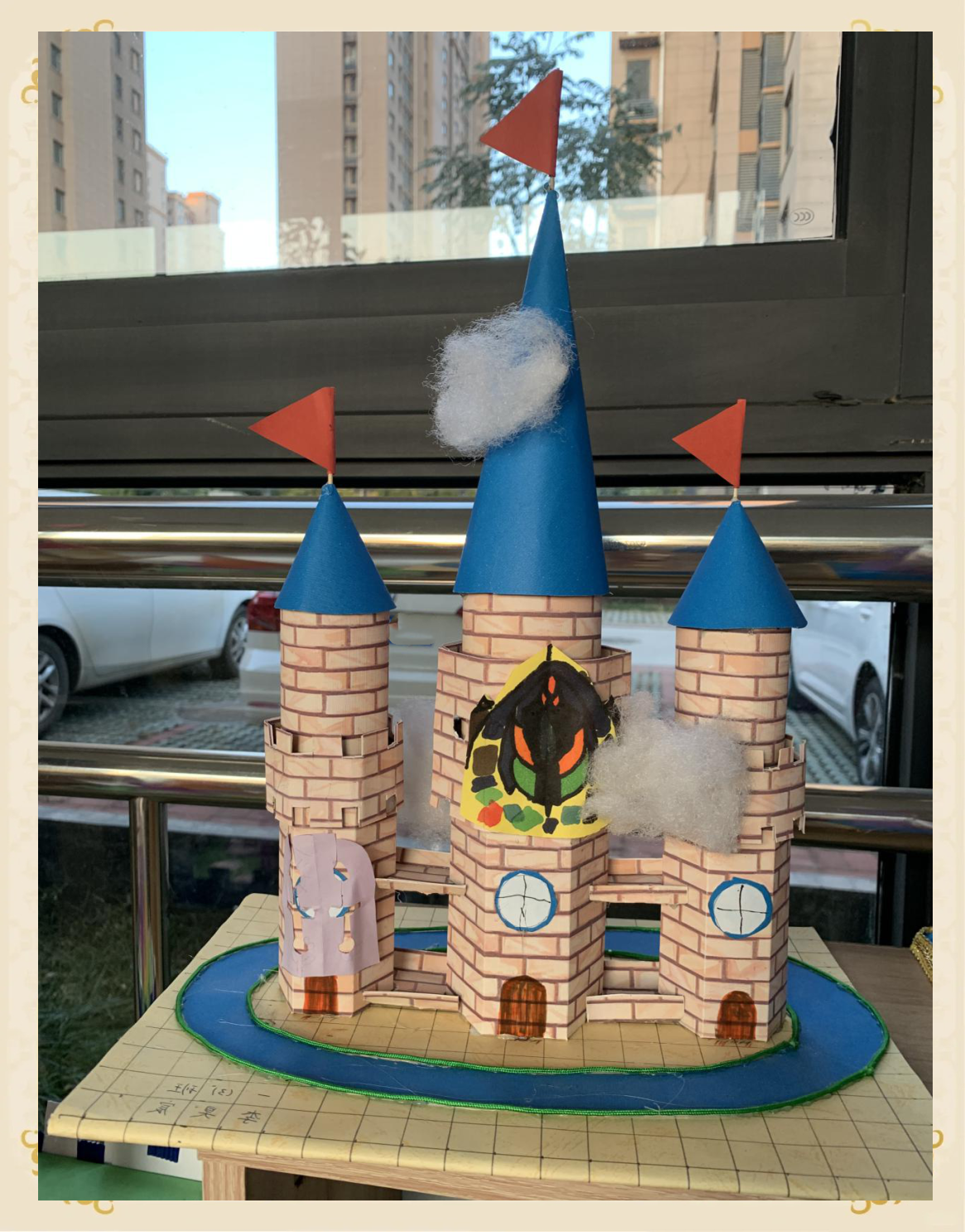 用立体图形造城堡,孩子们在玩中学数学