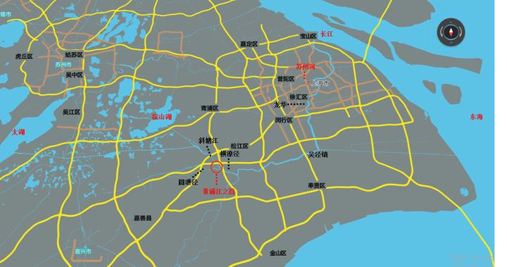 黄浦江桥隧一览/跨越黄浦江的桥梁概览