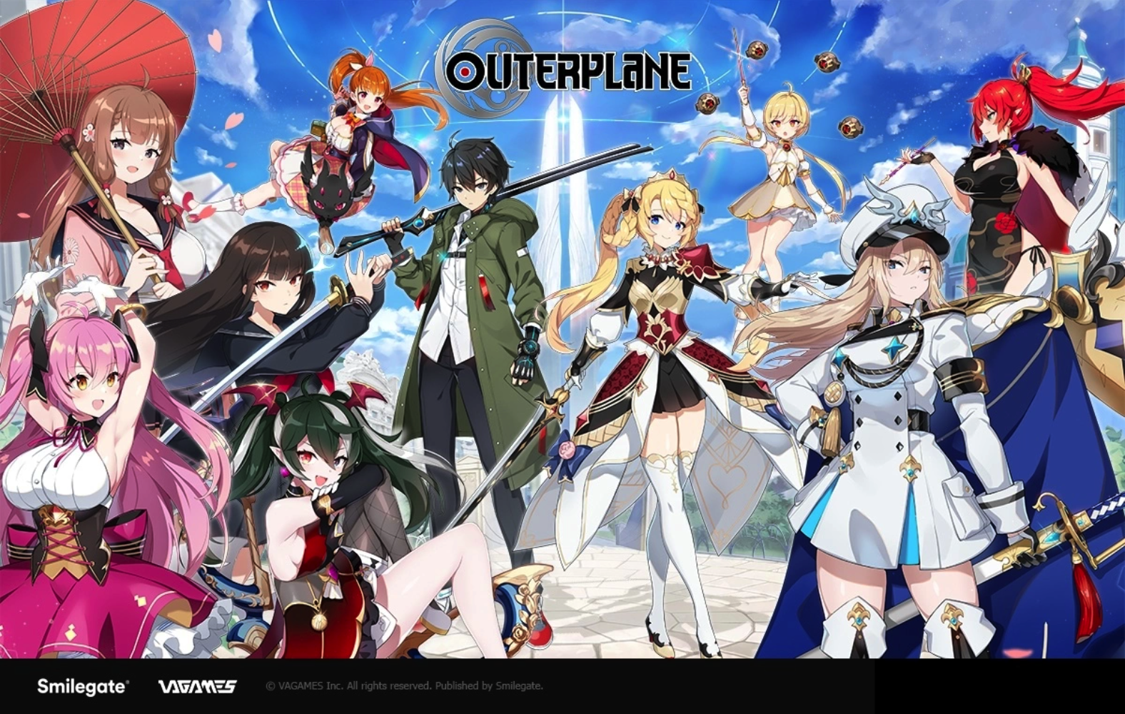 《outerplane 异域战记》5月底全球上线!与美少女一起穿越异世界