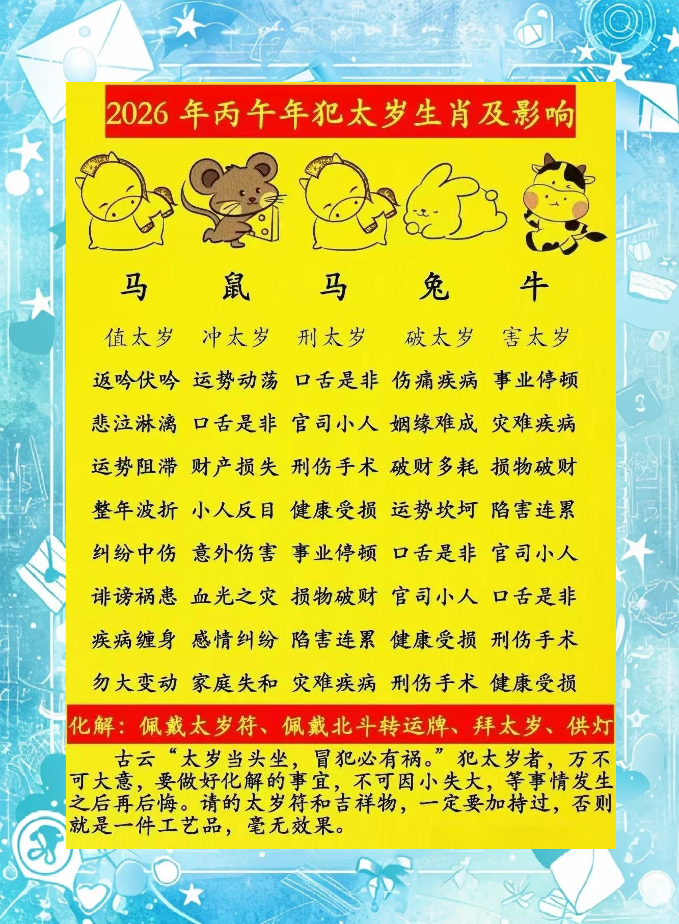 50年的生肖运势如何(50年生人2020年运气怎么样)