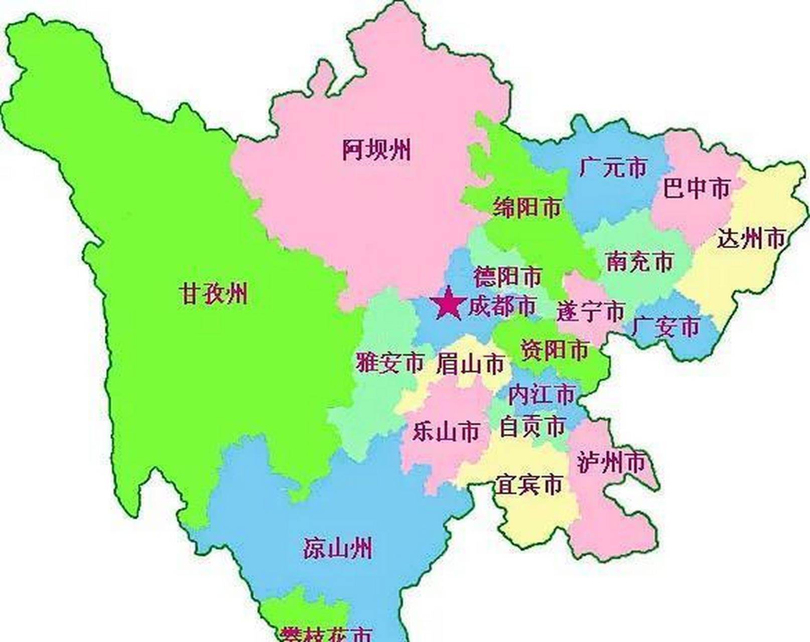 西南三省高清地图图片