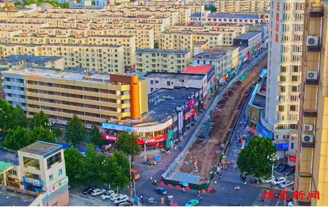 博山西冶街片区改造提升加速度