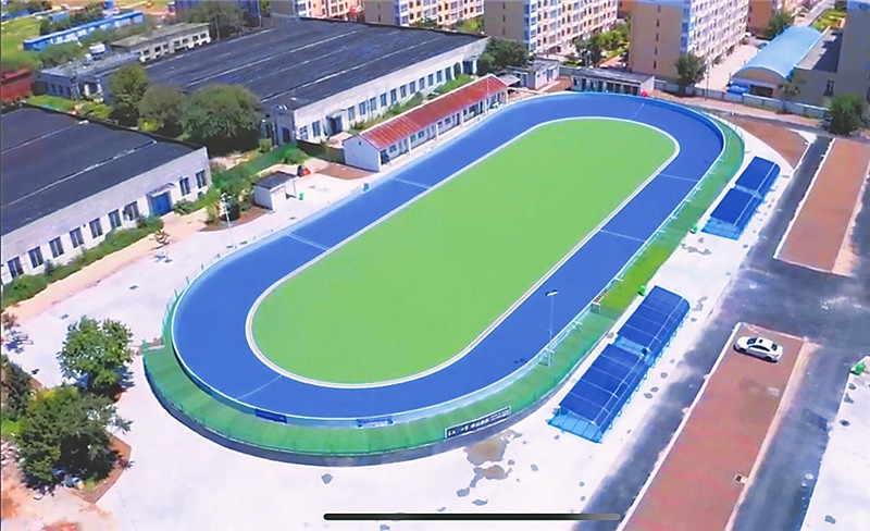 河北衡水首座室外国际标准轮滑场建成投用