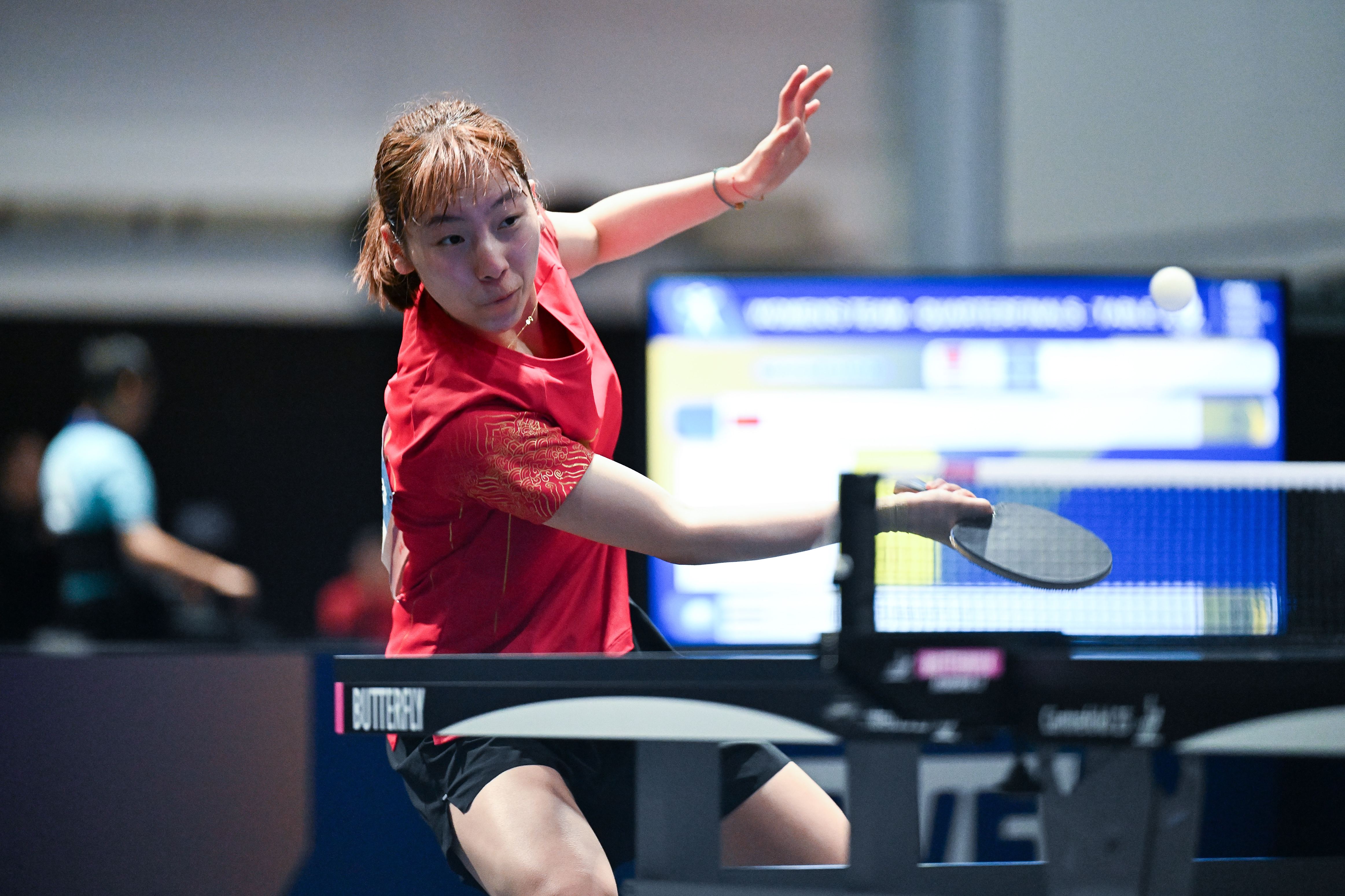 乒乓女子 世界杯四 分之一决相关图片3