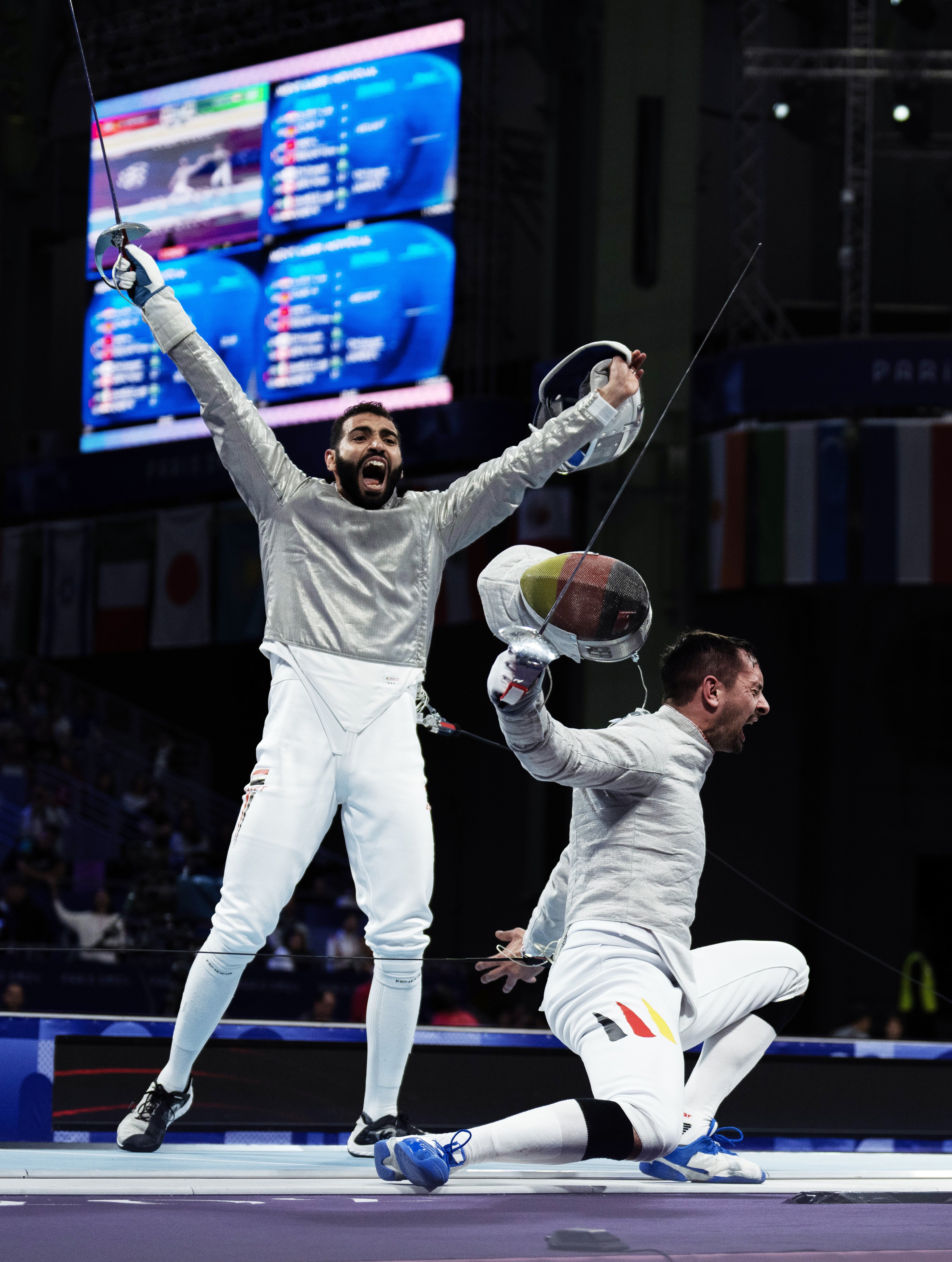 巴黎奥运会|击剑——男子个人佩剑赛况(6)