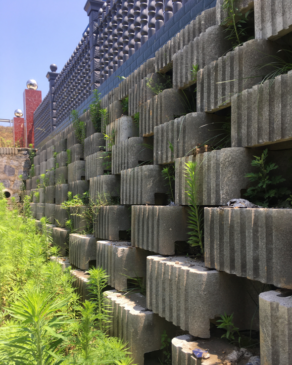 金磐生态挡土墙的施工方式