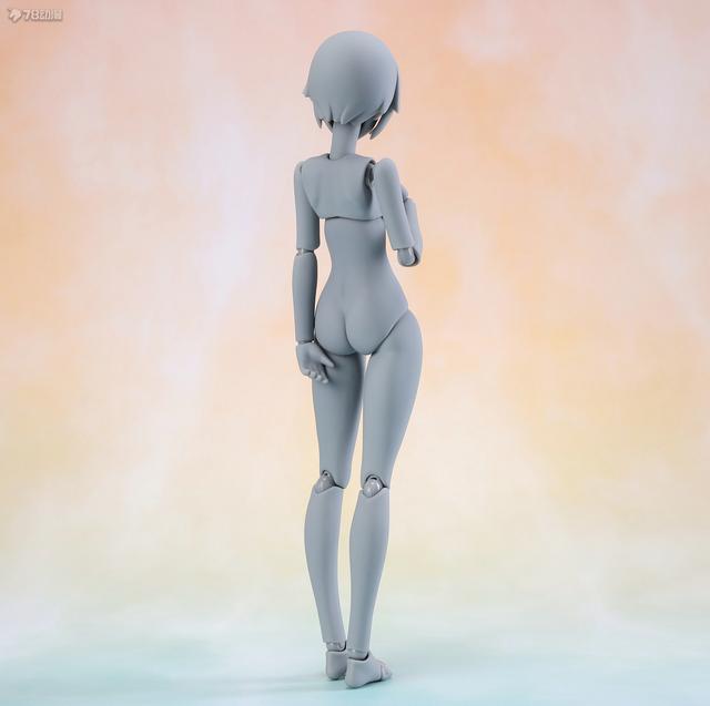 78官测:apex 1/8 arctech sp002/sp003 可动人型素体 灰色&肉色